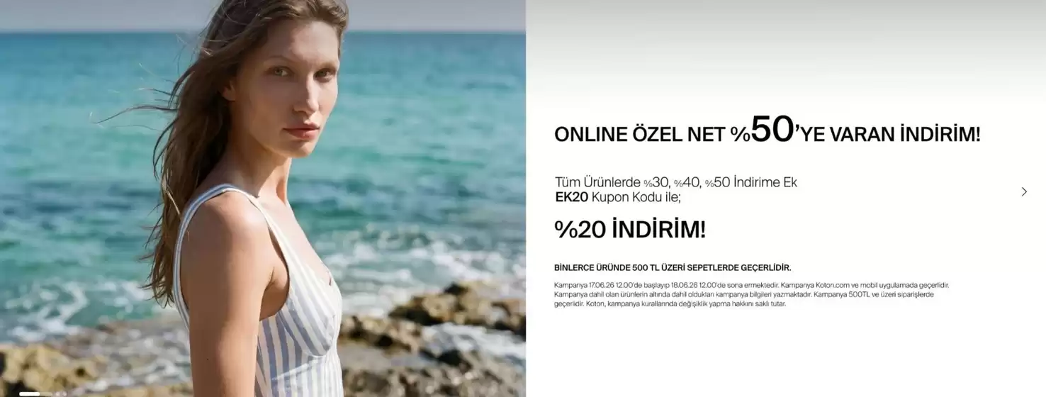 Koton kataloğu | Oferta | 2026-06-18T00:00:00.000Z - 2026-06-18T00:00:00.000Z