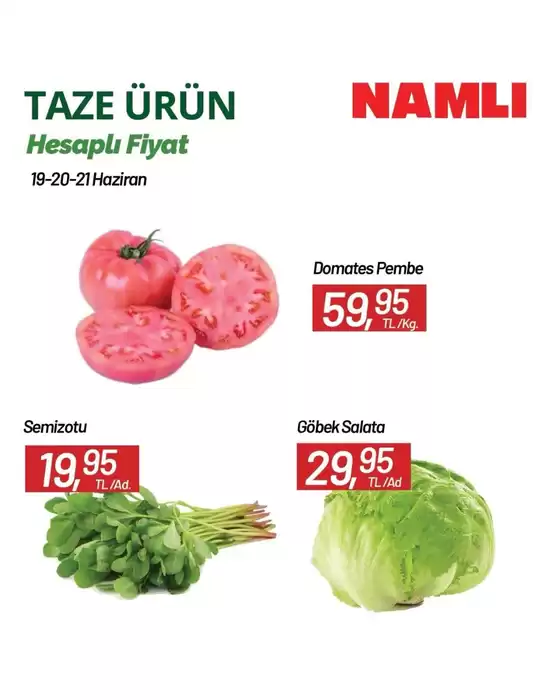 Namlı Hipermarketleri kataloğu | Fırsat avcıları için teklifler | 2026-06-19T00:00:00.000Z - 2026-06-21T00:00:00.000Z