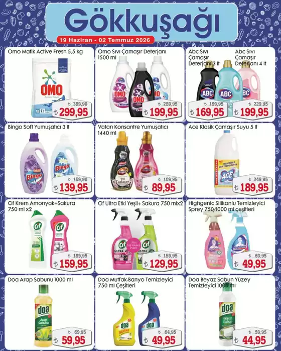 Gökkuşağı Market kataloğu | Oferta | 2026-06-19T00:00:00.000Z - 2026-07-02T00:00:00.000Z