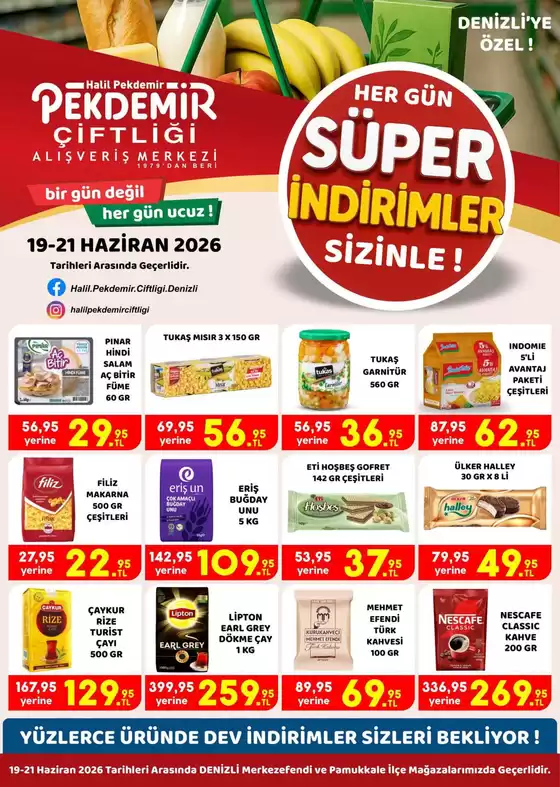 Pekdemir kataloğu | Sizin için özel teklifler | 2026-06-19T00:00:00.000Z - 2026-06-21T00:00:00.000Z