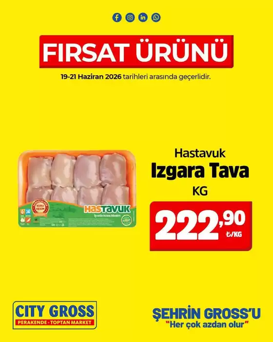 City Gross kataloğu | Özel fırsatlar | 2026-06-19T00:00:00.000Z - 2026-06-21T00:00:00.000Z