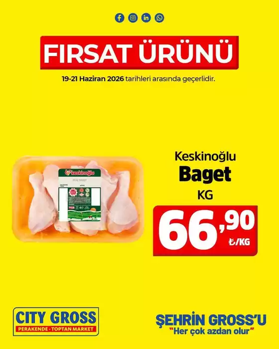 City Gross kataloğu | İndirimler ve kampanyalar | 2026-06-19T00:00:00.000Z - 2026-06-21T00:00:00.000Z