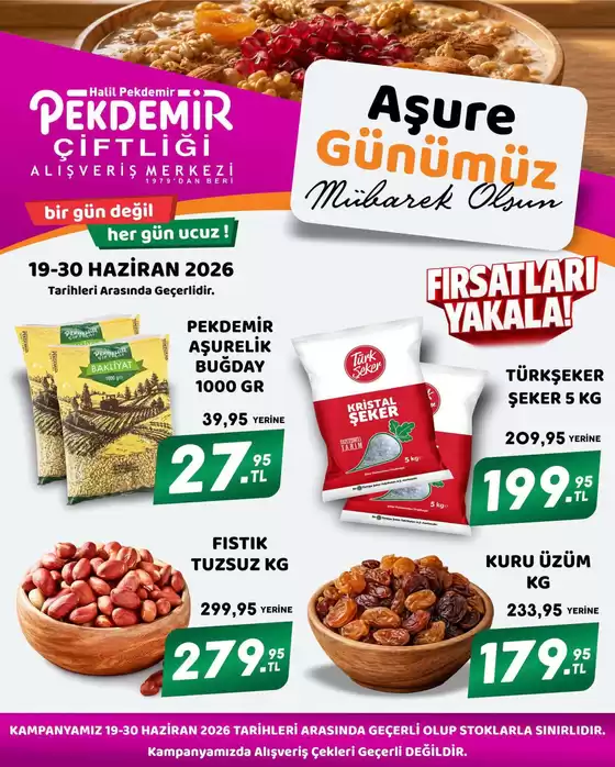 Pekdemir kataloğu | Müşterilerimiz için özel fırsatlar | 2026-06-19T00:00:00.000Z - 2026-06-30T00:00:00.000Z