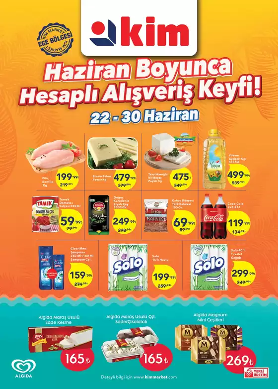 Kim Market kataloğu | Tüm müşteriler için harika teklif | 2026-06-22T00:00:00.000Z - 2026-06-30T00:00:00.000Z