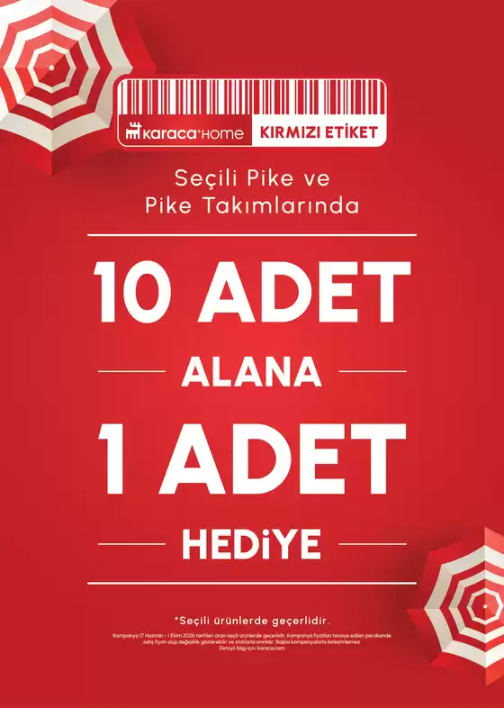 Karaca kataloğu | 10 1pdf | 2026-06-17T00:00:00.000Z - 2026-10-01T00:00:00.000Z