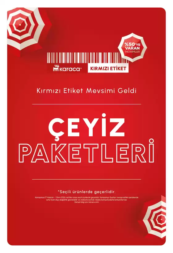 Karaca kataloğu | Ceyizseti zuccaciye2306pd | 2026-06-17T00:00:00.000Z - 2026-10-01T00:00:00.000Z