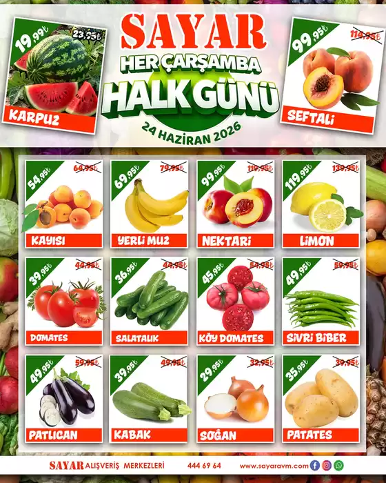 Sayar Avm kataloğu | Sayar Avm katalog | 2026-06-24T00:00:00.000Z - 2026-06-24T00:00:00.000Z