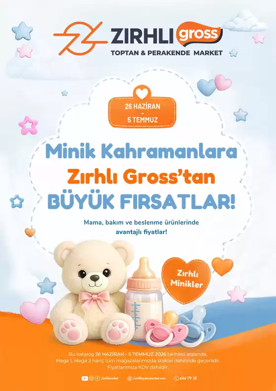 Zırhlı Toptan market kataloğu | BEBEK INSERT | 2026-06-26T00:00:00.000Z - 2026-07-05T00:00:00.000Z