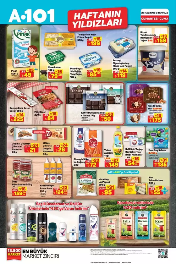 A101 kataloğu, Saraykent | A101 Aktüel 27 Haziran 2026 | 2026-06-27T00:00:00.000Z - 2026-07-03T00:00:00.000Z
