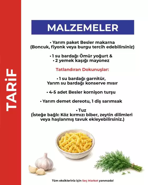 Seç Market kataloğu | Güncel fırsatlar ve teklifler | 2026-06-28T00:00:00.000Z - 2026-07-12T00:00:00.000Z