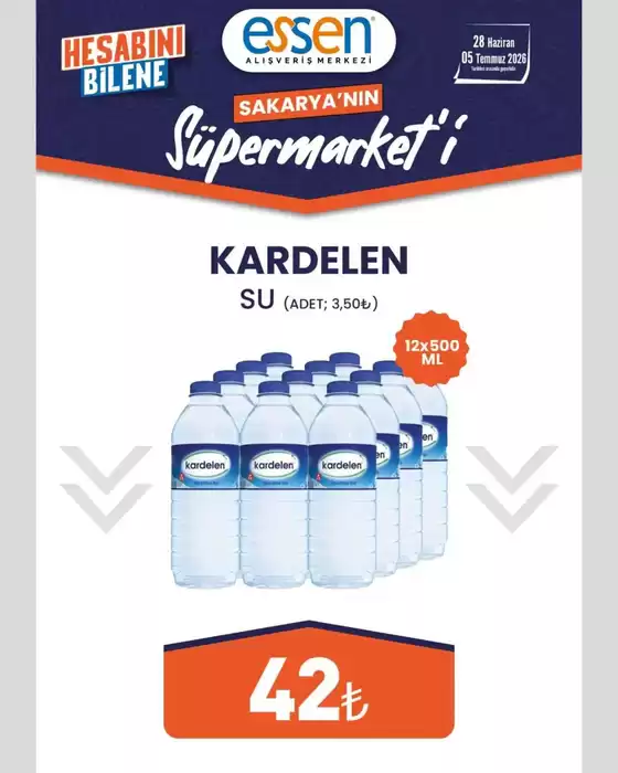 Essen AVM kataloğu | Tüm müşteriler için harika teklif | 2026-06-28T00:00:00.000Z - 2026-07-05T00:00:00.000Z