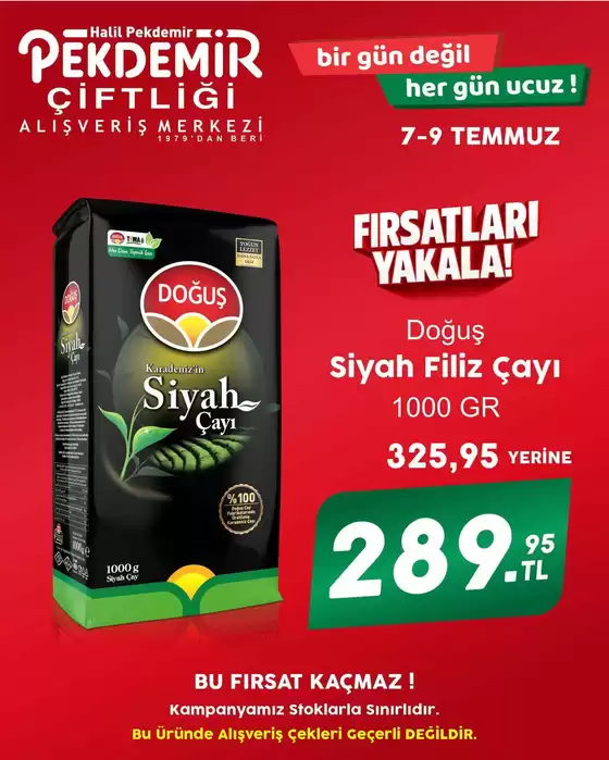 Pekdemir kataloğu | Şimdi fırsatlarımızla tasarruf edin | 2026-07-07T00:00:00.000Z - 2026-07-09T00:00:00.000Z