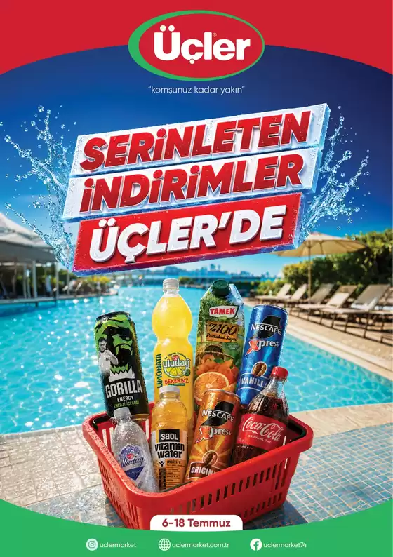 Üçler Market kataloğu | Üçler Market katalog | 2026-07-06T00:00:00.000Z - 2026-07-18T00:00:00.000Z