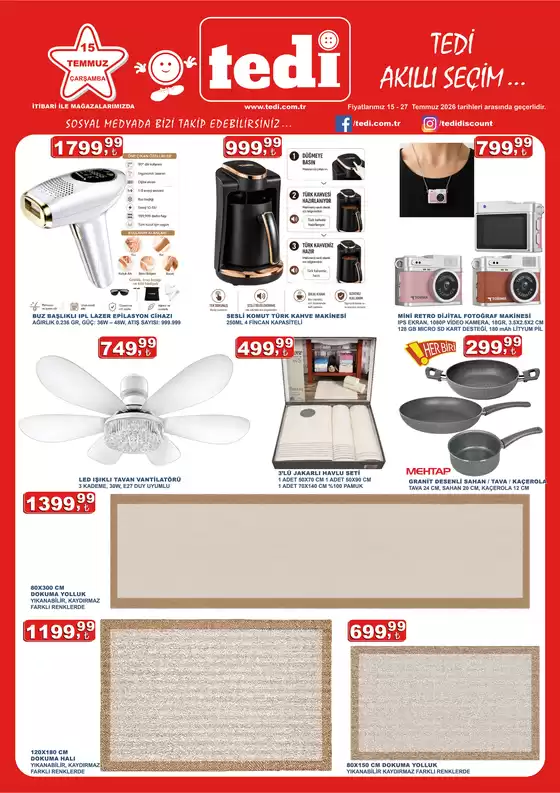 Tedi kataloğu | Oferta | 2026-07-07T00:00:00.000Z - 2026-07-27T00:00:00.000Z