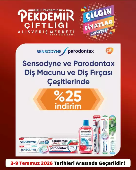 Pekdemir kataloğu | Tüm müşteriler için en iyi fırsatlar | 2026-07-03T00:00:00.000Z - 2026-07-09T00:00:00.000Z