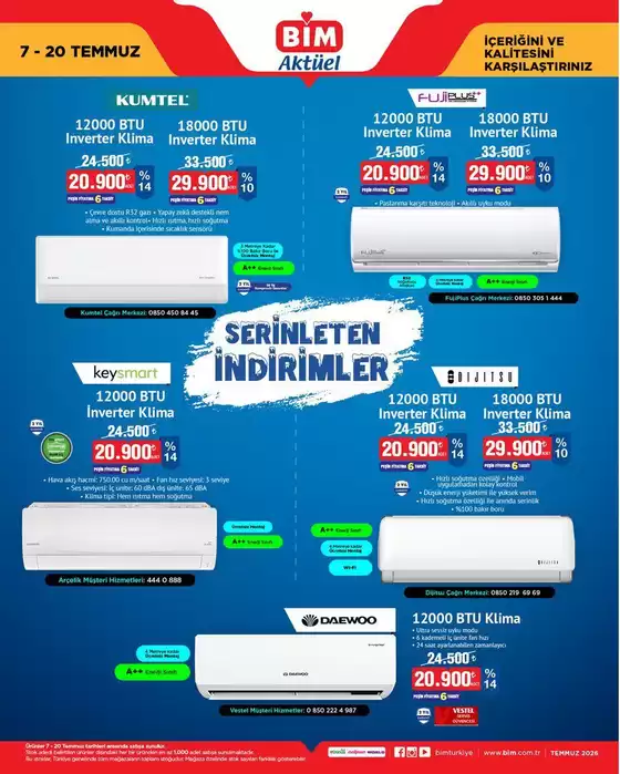 BİM kataloğu | KLİMA. | 2026-07-07T00:00:00.000Z - 2026-07-20T00:00:00.000Z