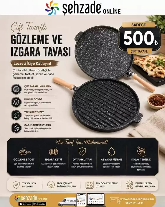 Şehzade kataloğu | En iyi fırsatlar ve indirimler | 2026-07-12T00:00:00.000Z - 2026-07-26T00:00:00.000Z