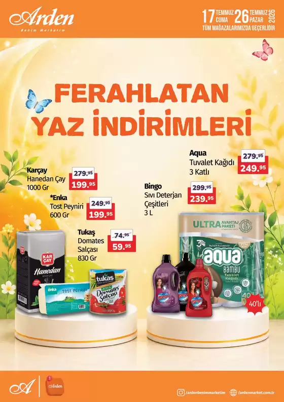 Arden Market kataloğu, Çona | Güncel fırsatlar ve teklifler | 2026-07-17T00:00:00.000Z - 2026-07-26T00:00:00.000Z