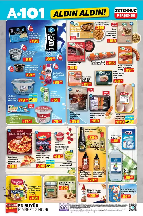 A101 kataloğu, Çona | A101 23 Temmuz Aldın Aldın Kataloğu | 2026-07-23T00:00:00.000Z - 2026-07-23T00:00:00.000Z