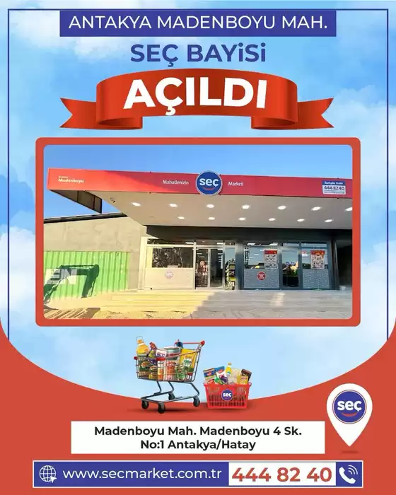 Seç Market kataloğu, Kızılcıkorman | Fırsat avcıları için harika teklifler | 2026-07-20T00:00:00.000Z - 2026-08-03T00:00:00.000Z