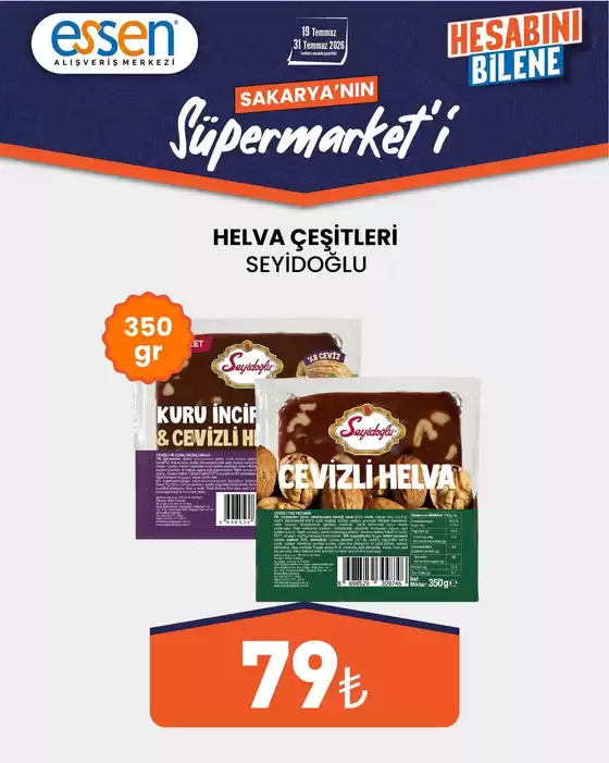 Essen AVM kataloğu | En iyi fırsatlar ve indirimler | 2026-07-19T00:00:00.000Z - 2026-07-31T00:00:00.000Z