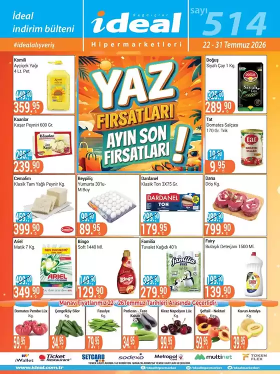 İdeal Hipermarket kataloğu | Oferta | 2026-07-22T00:00:00.000Z - 2026-07-31T00:00:00.000Z