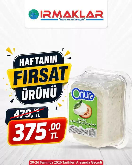 Irmaklar Market kataloğu | Oferta | 2026-07-22T00:00:00.000Z - 2026-07-26T00:00:00.000Z