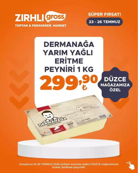 Zırhlı Toptan market kataloğu | Tasarrufçular için en iyi teklifler | 2026-07-23T00:00:00.000Z - 2026-07-26T00:00:00.000Z