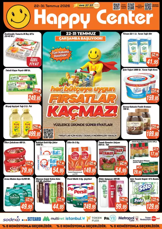 Happy Center kataloğu | Oferta | 2026-07-23T00:00:00.000Z - 2026-07-31T00:00:00.000Z