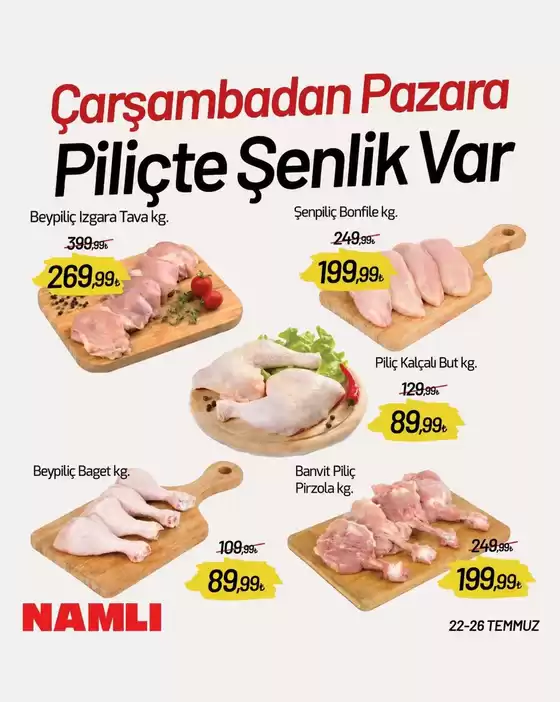 Namlı Hipermarketleri kataloğu | Müşterilerimiz için özel fırsatlar | 2026-07-22T00:00:00.000Z - 2026-07-26T00:00:00.000Z