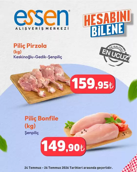 Essen AVM kataloğu | Sizin için özel teklifler | 2026-07-24T00:00:00.000Z - 2026-07-26T00:00:00.000Z