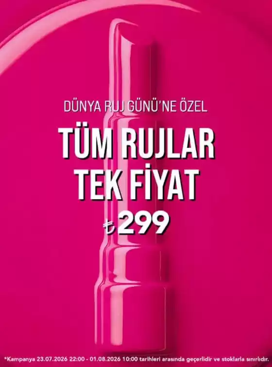 Flormar kataloğu | Oferta | 2026-07-24T00:00:00.000Z - 2026-08-01T00:00:00.000Z