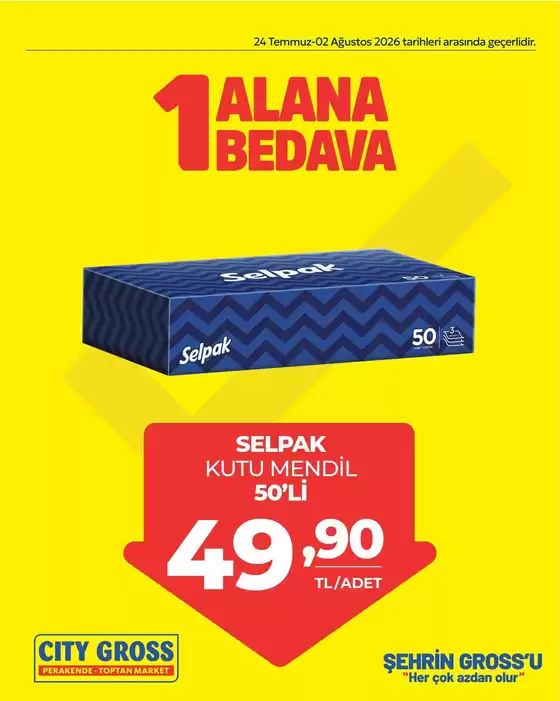 City Gross kataloğu | Fırsat avcıları için teklifler | 2026-07-24T00:00:00.000Z - 2026-08-02T00:00:00.000Z