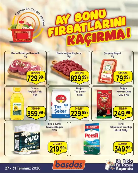 Başdaş Market kataloğu | Oferta | 2026-07-27T00:00:00.000Z - 2026-07-31T00:00:00.000Z