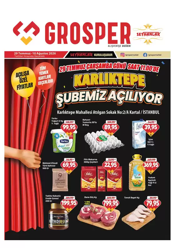 Grosper kataloğu | İndirimler ve kampanyalar | 2026-07-29T00:00:00.000Z - 2026-08-10T00:00:00.000Z