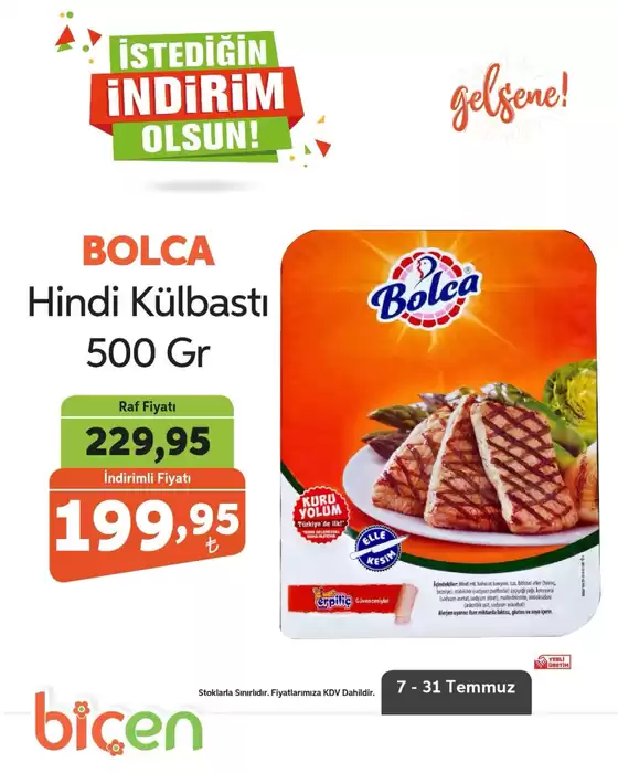 Biçen Market kataloğu | Oferta | 2026-07-28T00:00:00.000Z - 2026-07-31T00:00:00.000Z