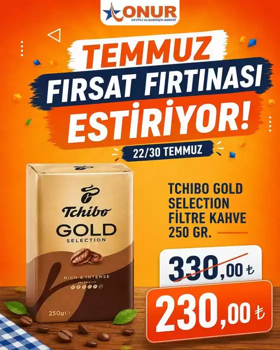 Onur Hipermarketleri kataloğu | İndirimler ve kampanyalar | 2026-07-22T00:00:00.000Z - 2026-07-30T00:00:00.000Z