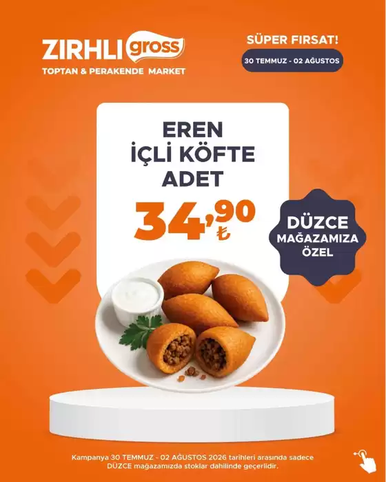 Zırhlı Toptan market kataloğu | Zırhlı Toptan market katalog | 2026-07-30T00:00:00.000Z - 2026-08-02T00:00:00.000Z