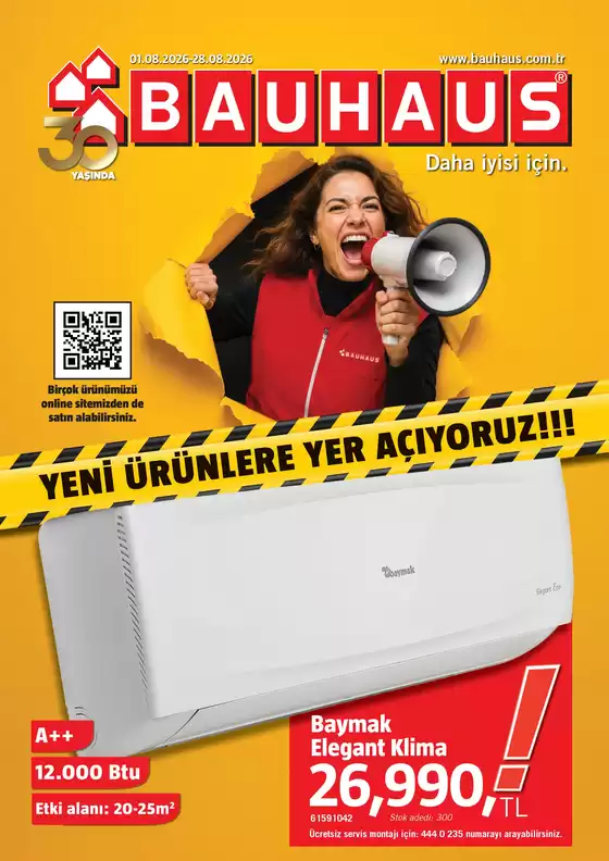 Bauhaus kataloğu | Bauhaus katalog | 2026-08-01T00:00:00.000Z - 2026-08-28T00:00:00.000Z
