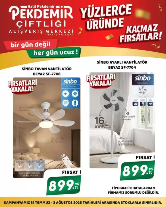 Pekdemir kataloğu | Sizin için en iyi tekliflerimiz | 2026-07-31T00:00:00.000Z - 2026-08-03T00:00:00.000Z