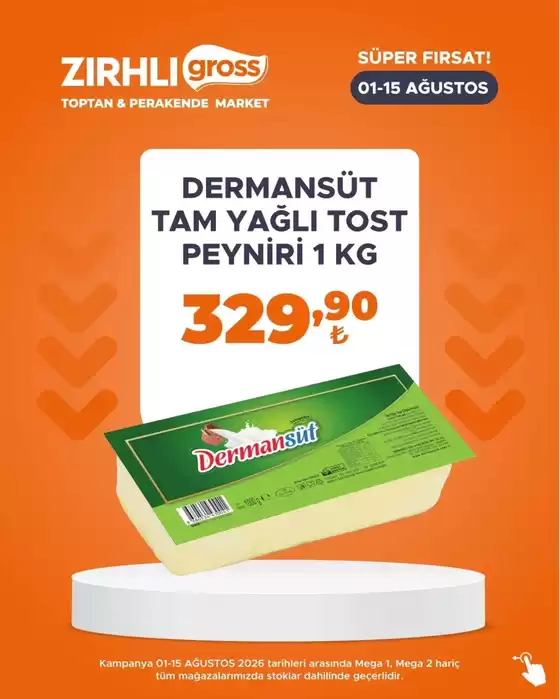 Zırhlı Toptan market kataloğu, Karagöl | Zırhlı Toptan market katalog | 2026-08-01T00:00:00.000Z - 2026-08-15T00:00:00.000Z