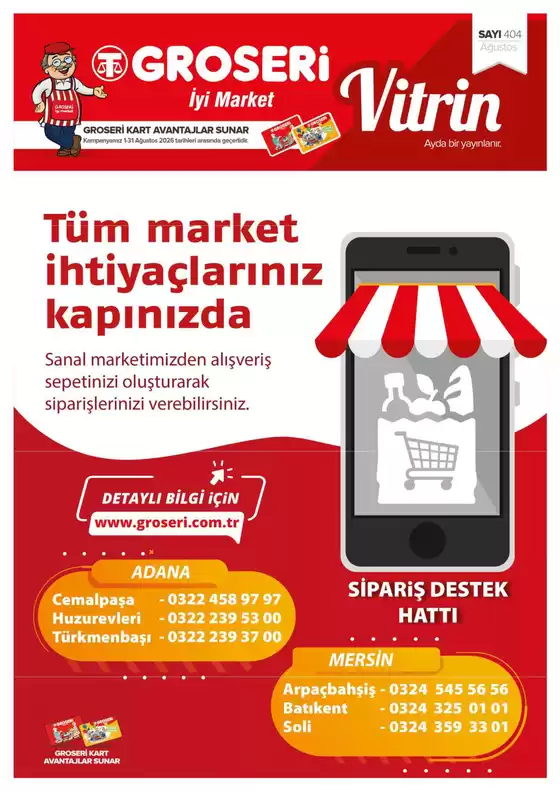 Groseri kataloğu | Groseri katalog | 2026-08-01T00:00:00.000Z - 2026-08-31T00:00:00.000Z