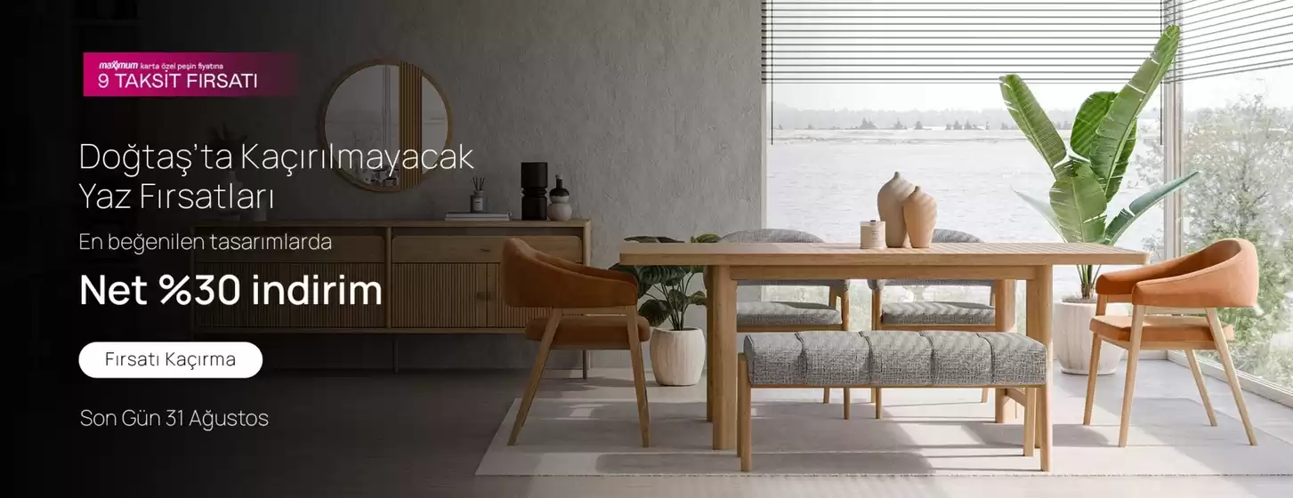 Doğtaş kataloğu, Bucak (Burdur) | Oferta | 2026-08-03T00:00:00.000Z - 2026-09-03T00:00:00.000Z