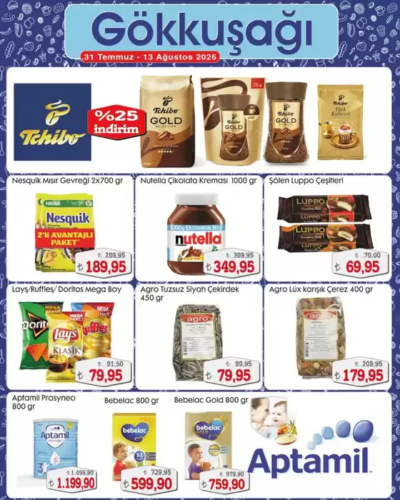 Gökkuşağı Market kataloğu | Oferta | 2026-08-03T00:00:00.000Z - 2026-08-13T00:00:00.000Z