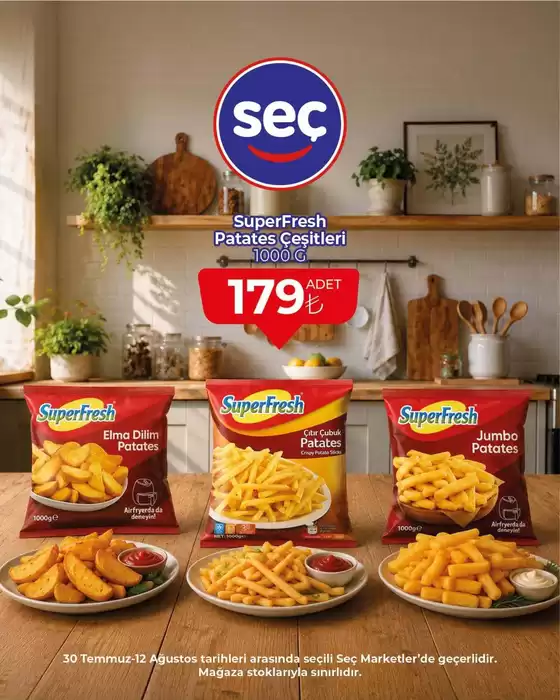 Seç Market kataloğu, Zekeriyaköy | En iyi fırsatlarımız | 2026-07-30T00:00:00.000Z - 2026-08-12T00:00:00.000Z
