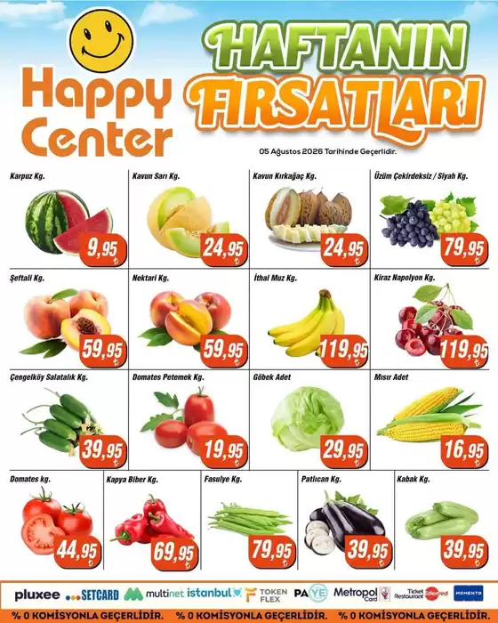 Happy Center kataloğu | Tasarrufçular için en iyi teklifler | 2026-08-05T00:00:00.000Z - 2026-08-05T00:00:00.000Z