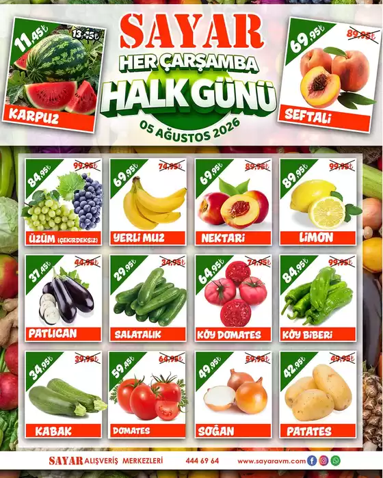 Sayar Avm kataloğu | Sayar Avm katalog | 2026-08-05T00:00:00.000Z - 2026-08-05T00:00:00.000Z