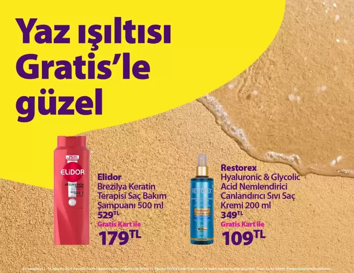 Gratis kataloğu | Oferta | 2026-08-05T00:00:00.000Z - 2026-08-17T00:00:00.000Z