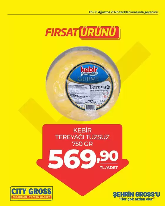 City Gross kataloğu, Mavikent | Özel fırsatlar | 2026-08-05T00:00:00.000Z - 2026-08-31T00:00:00.000Z