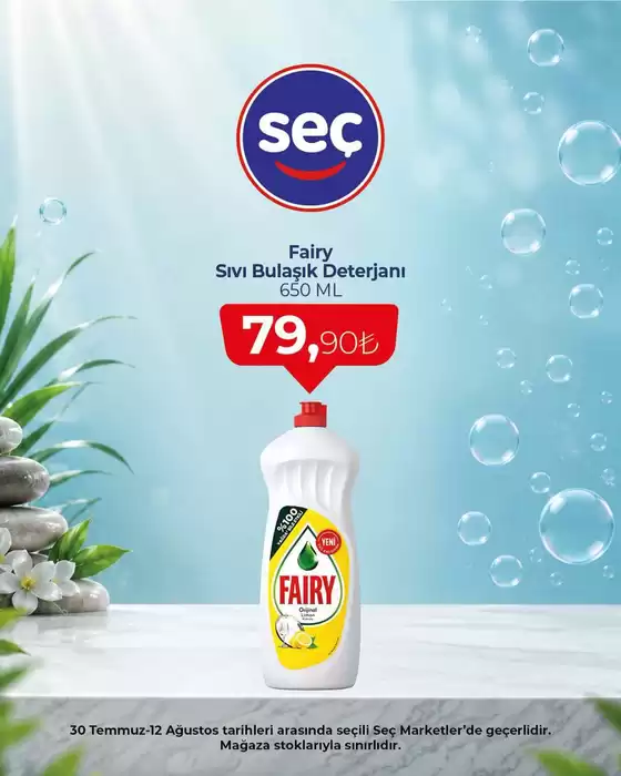 Seç Market kataloğu | Sizin için en iyi tekliflerimiz | 2026-07-30T00:00:00.000Z - 2026-08-12T00:00:00.000Z